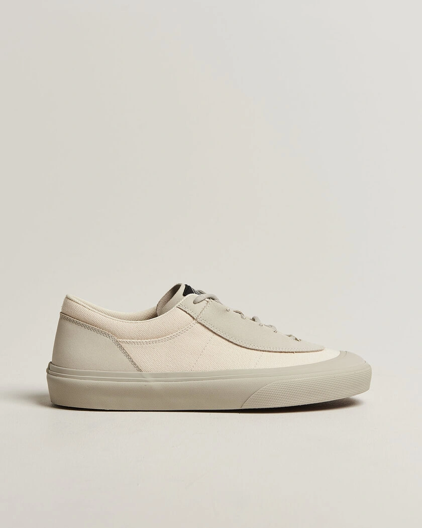 Stone Island Low Top Canvas Sneaker Ivory – Bianco