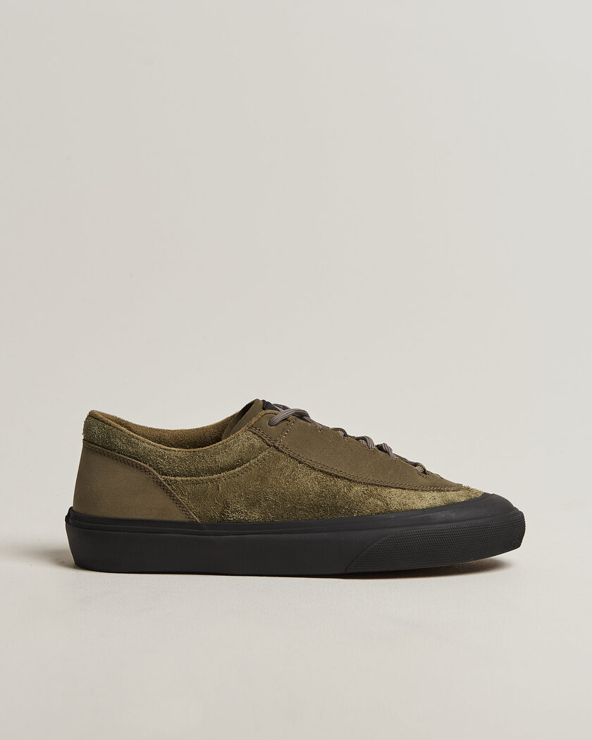 Stone Island Low Top Suede Sneaker Military Green – Verde