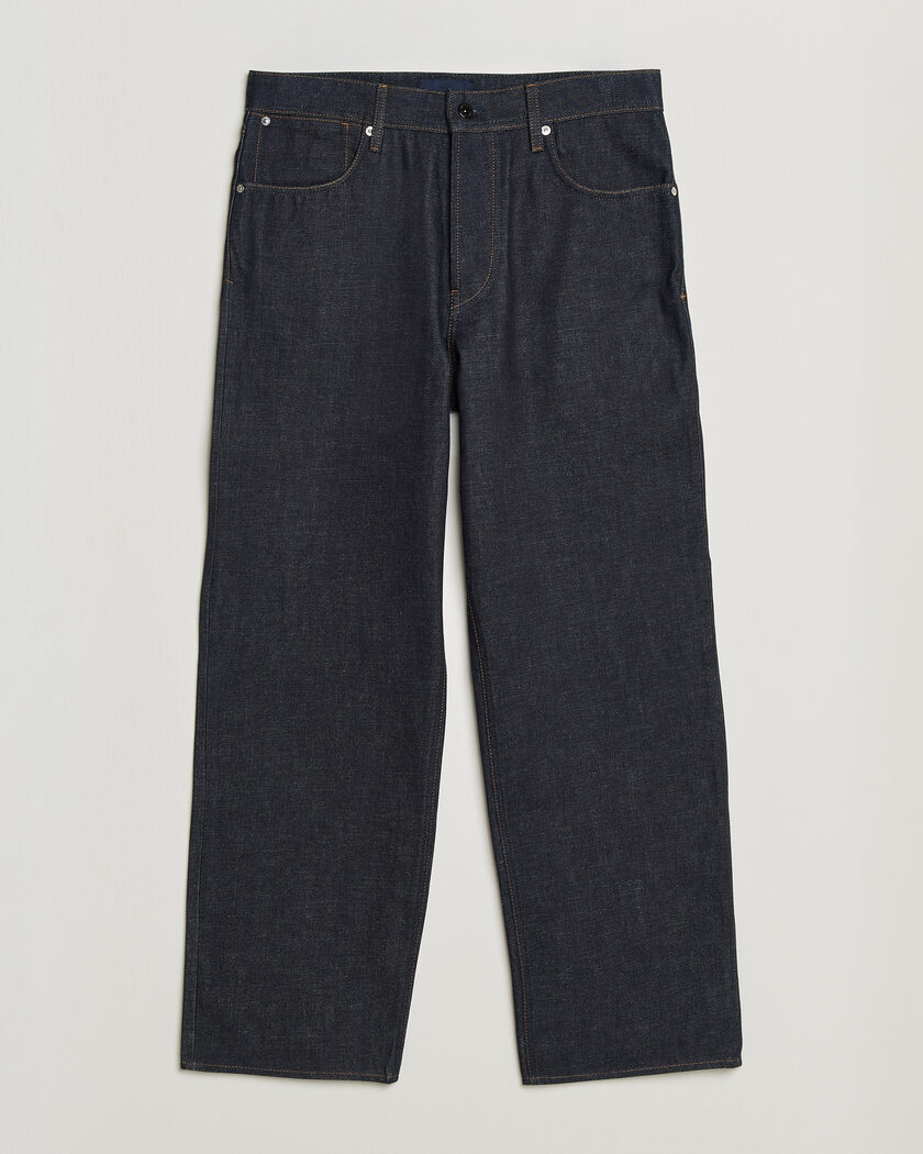 Stone Island Loose Fit Jeans Blue Raw – Blu