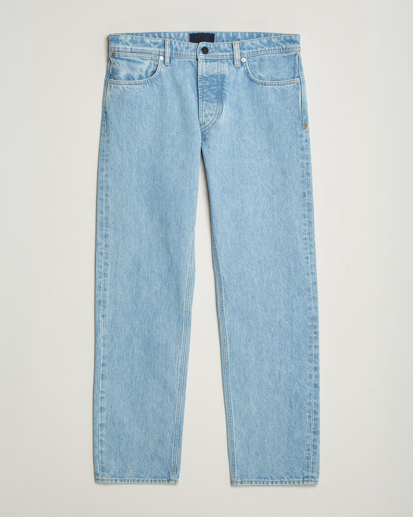 Stone Island Regular Straight Fit Indigo Jeans Blue Light Wash – Blu