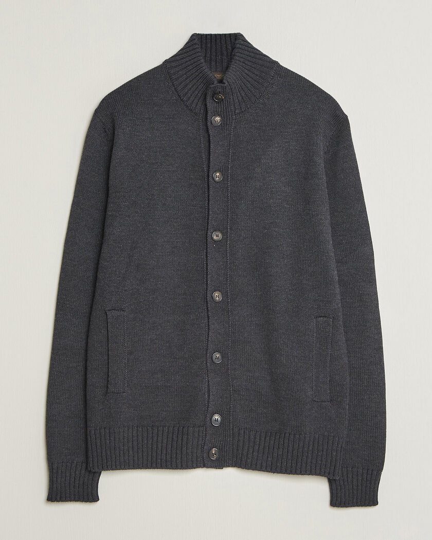 Zanone Virgin Merino Wool Chioto Grey Melange – Grigio