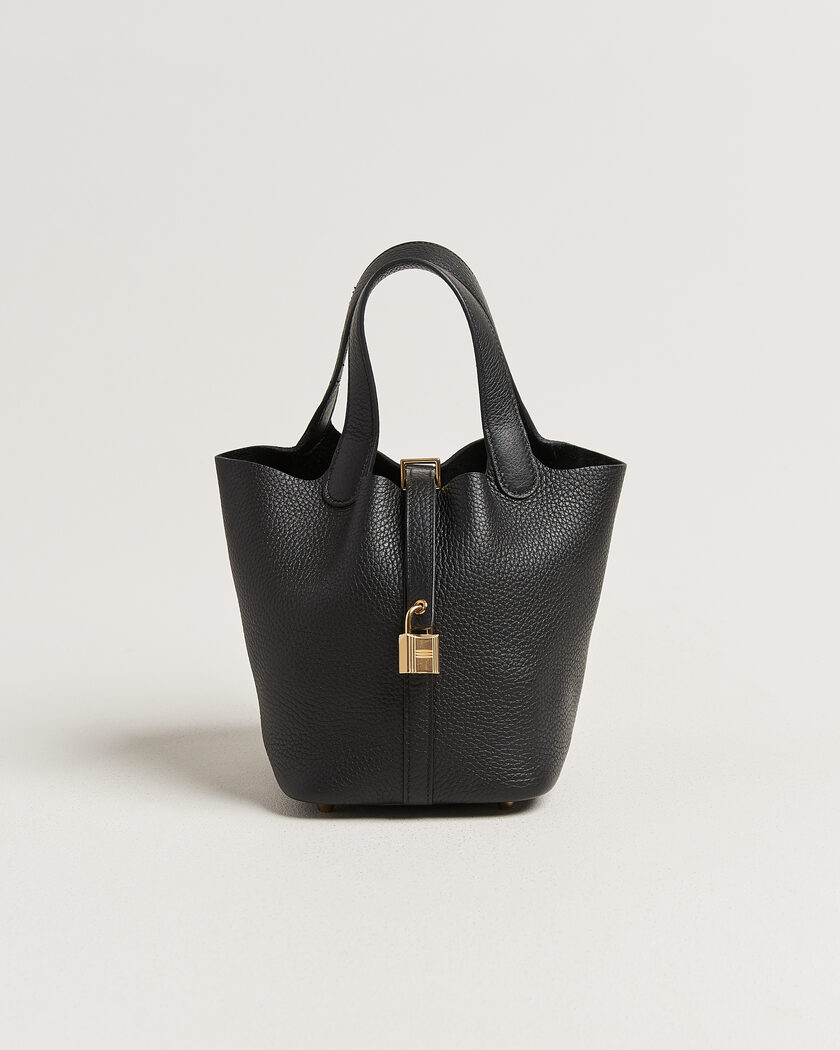 Hermès Pre-Owned Picotin Lock 18 Black – Nero