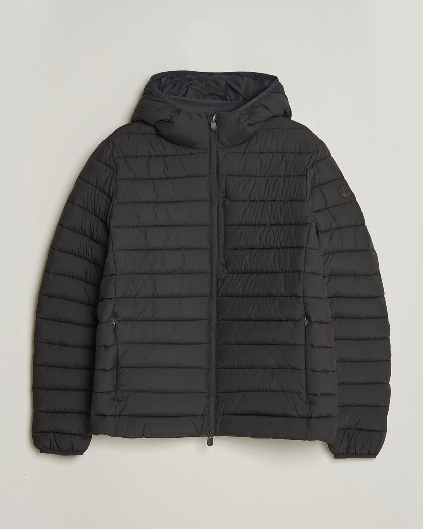 Save The Duck Juncus Matt Lightweight Hood Jacket Black – Nero