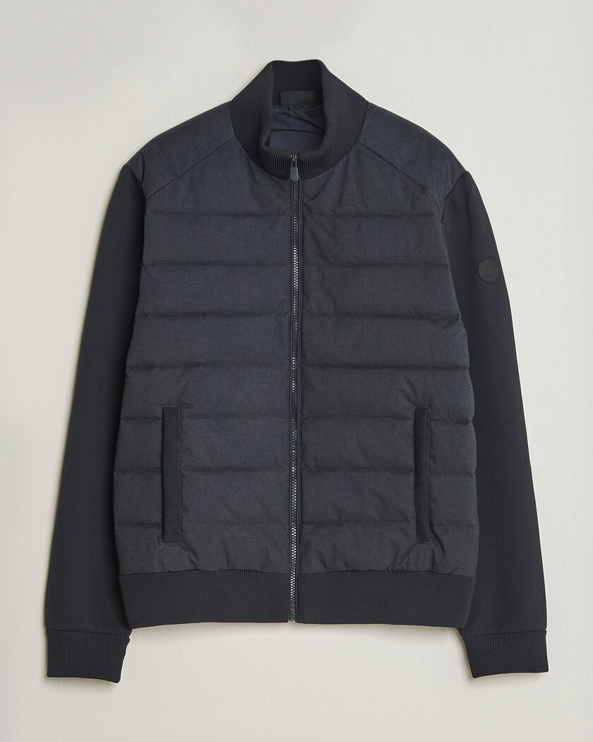 Save The Duck Lasse Padded Hybrid Jacket Navy Blue Melange – Blu