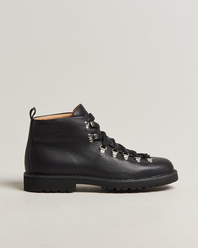 Fracap M120 Grain Leather Boot Black  – Nero