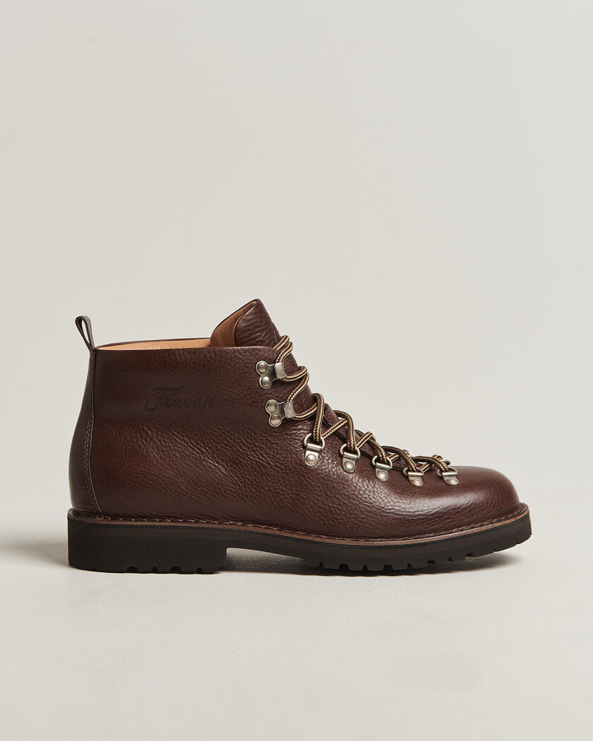 Fracap M120 Grain Leather Boot Corteccia – Marrone