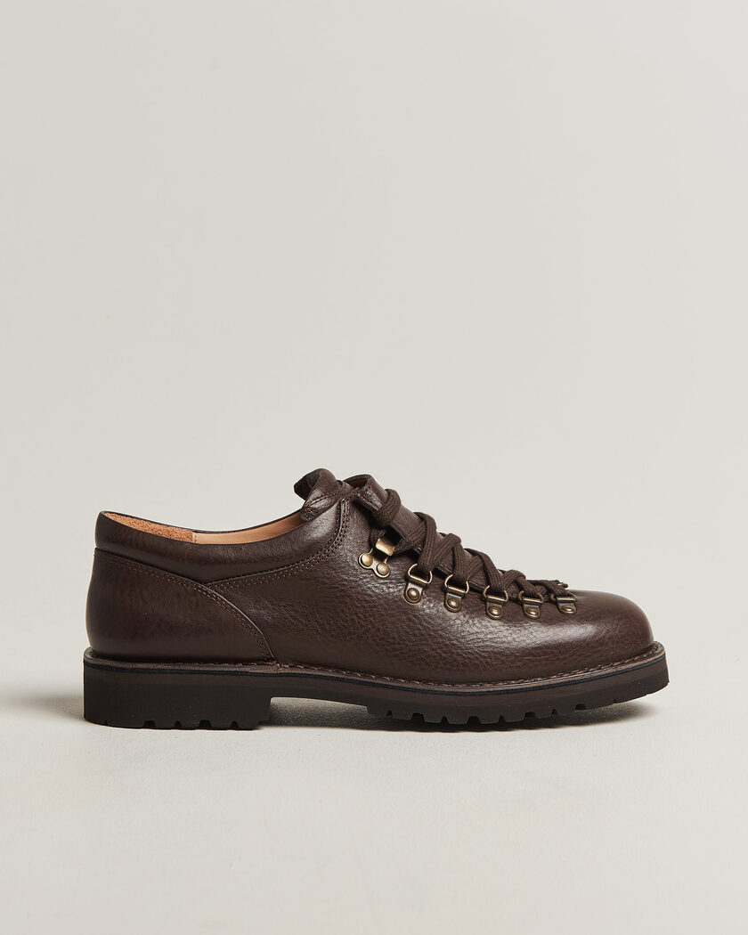 Fracap M121 Low Grain Leather Boot Dark Brown – Marrone