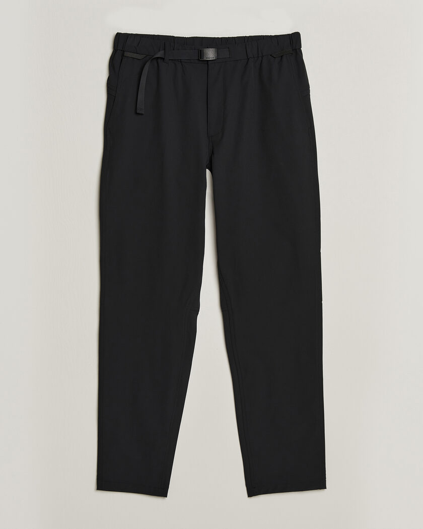 Snow Peak Water-Repellent Stretch Tapered Pants Black – Nero