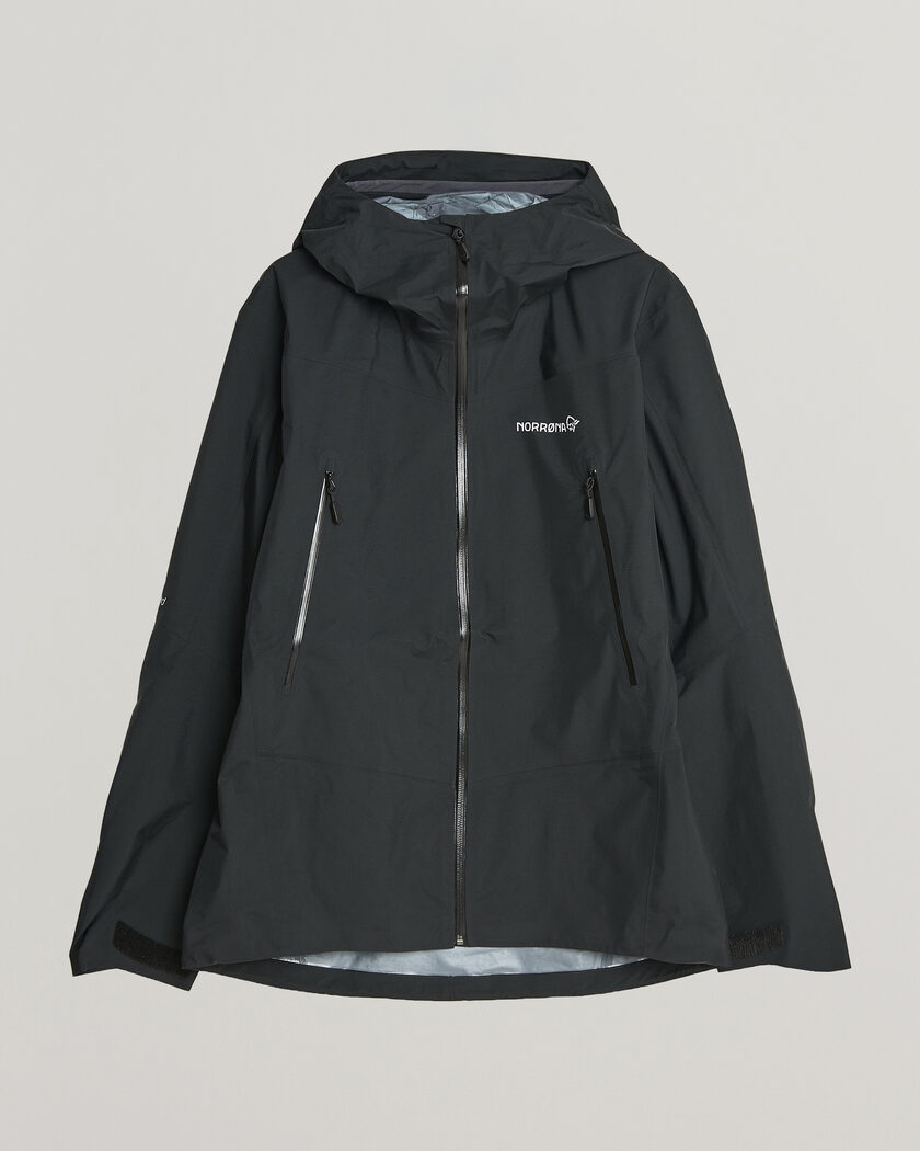 Norrøna Falketind GORE-TEX Jacket Caviar Black – Nero