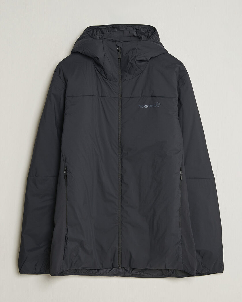 Norrøna Femund Thermo Zip Hood Caviar Black – Nero
