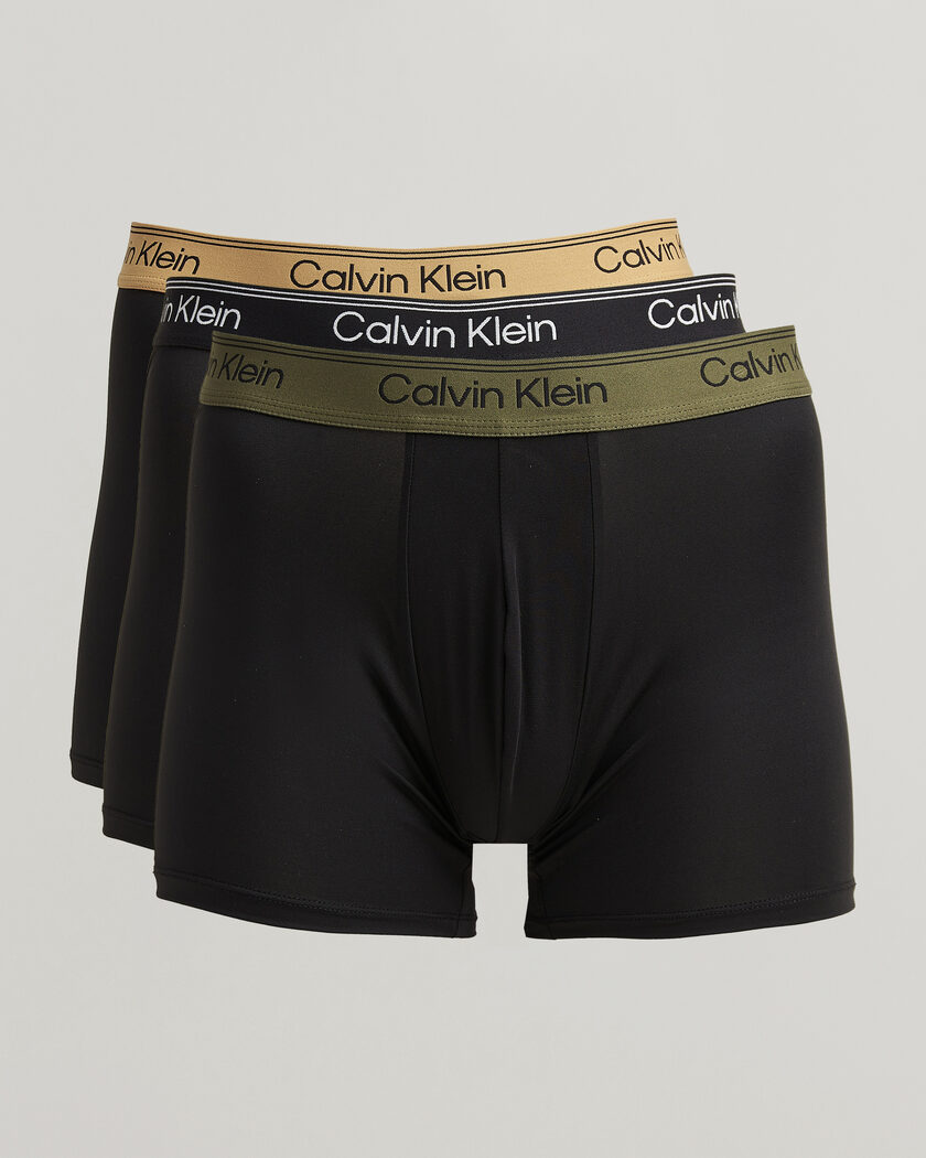 Calvin Klein 3-Pack Micro Stretch Boxer Brief Black – Nero
