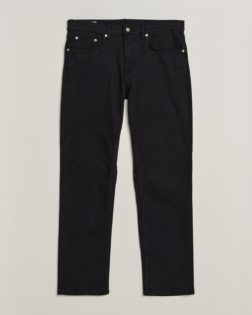 Gant Regular Fit Moleskin 5-Pocket Pants Black – Nero