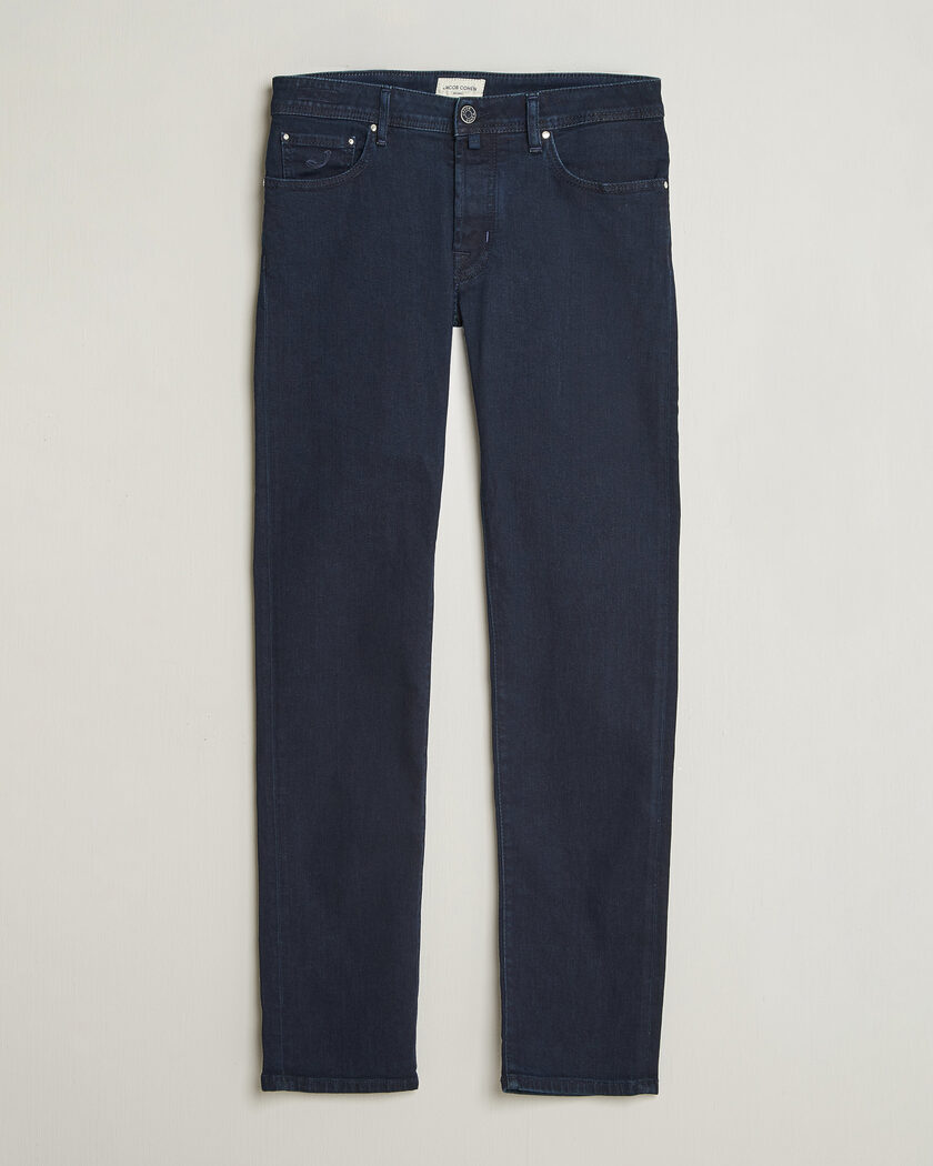Jacob Cohën Bard Slim Fit Stretch Jeans Overdyed Blue – Blu