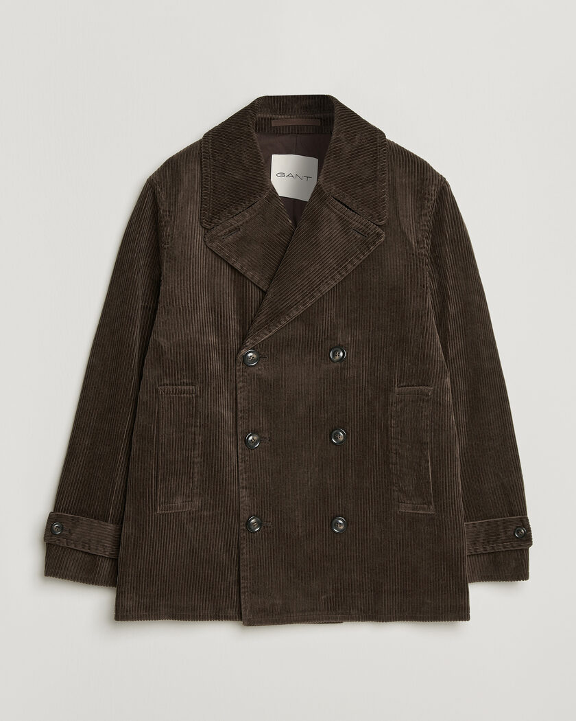 Gant Corduroy Peacoat Black Brown – Marrone