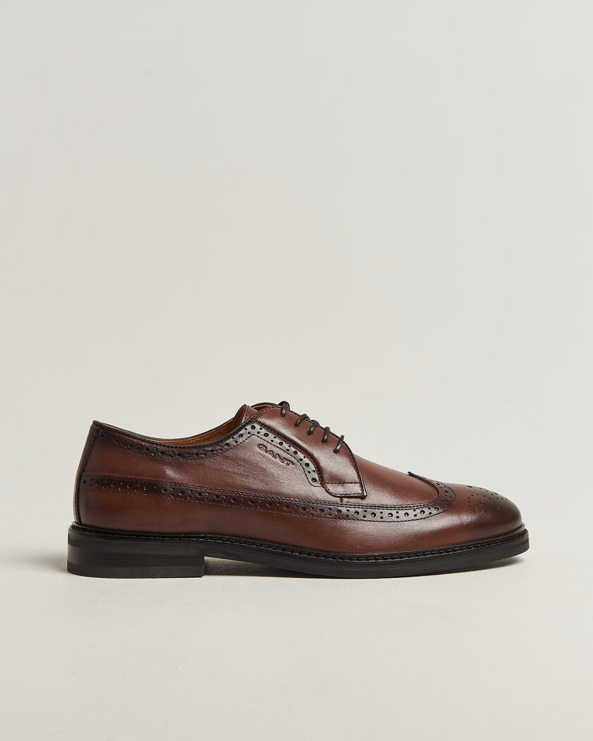 Gant Bidford Leather Brogues Cognac – Marrone