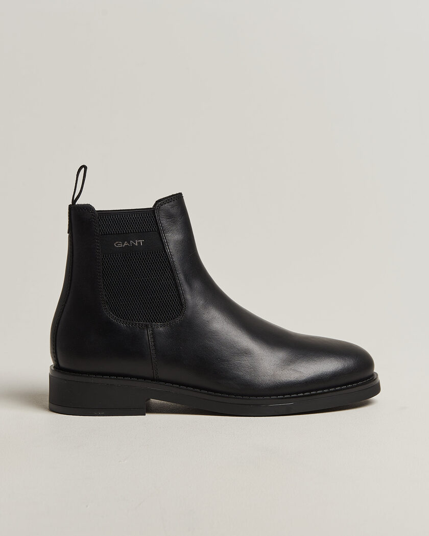 Gant Prepdale Leather Chelsea Boot Black – Nero