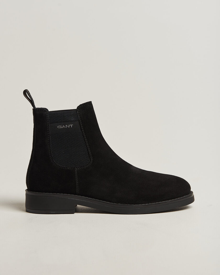 Gant Prepdale Suede Chelsea Boot Black – Nero