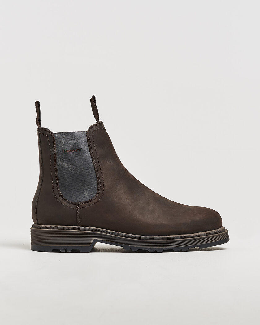 Gant Blisdor Nubuck Chelsea Boot Dark Brown – Marrone