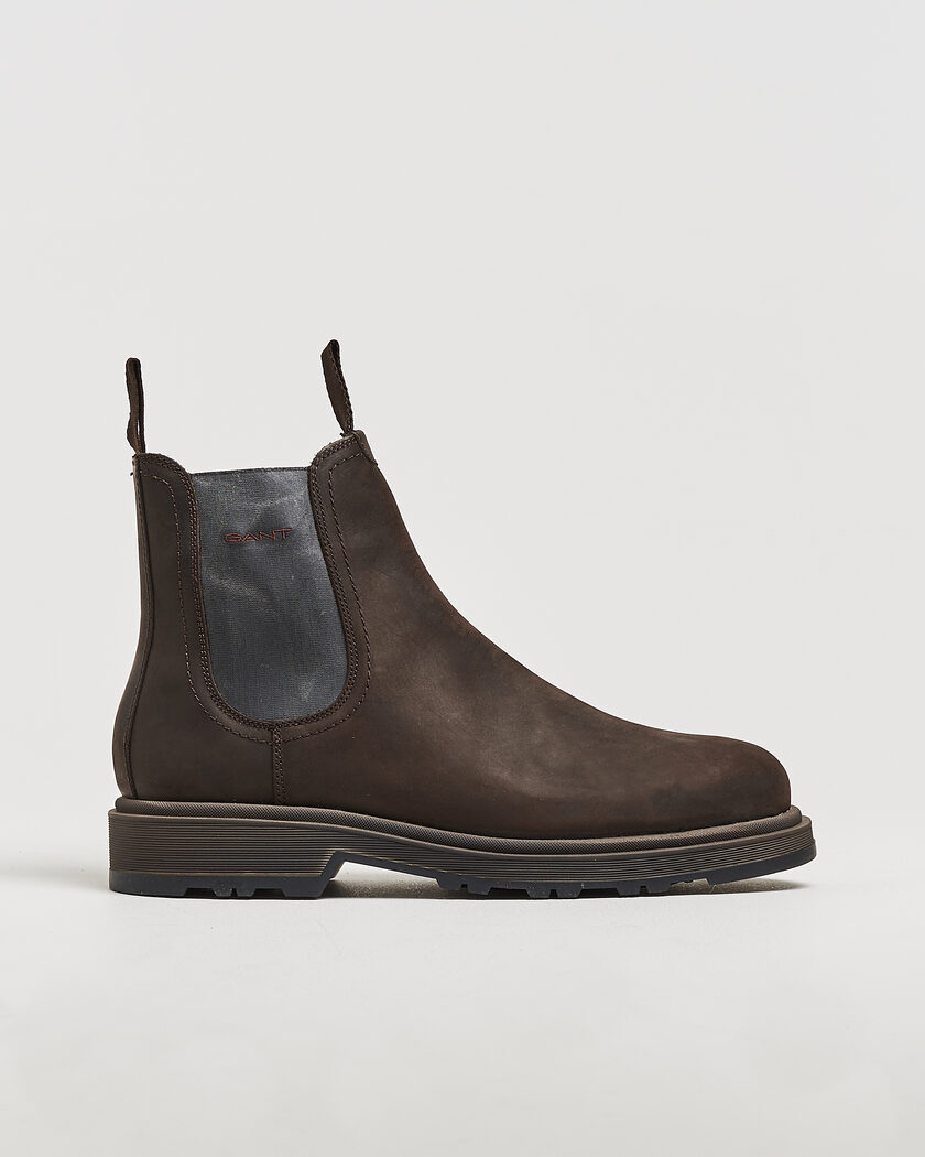 Gant Blisdor Nubuck Chelsea Boot Dark Brown – Marrone
