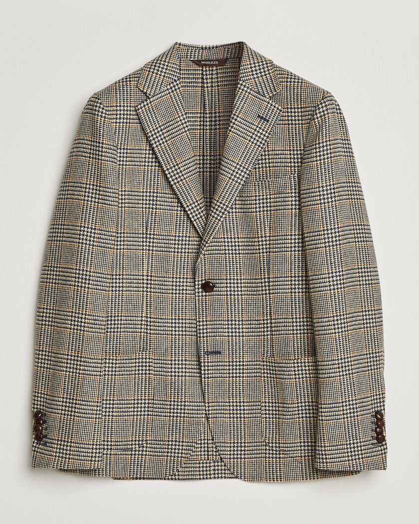 Morris Merino Cashmere Blazer Blue – Blu
