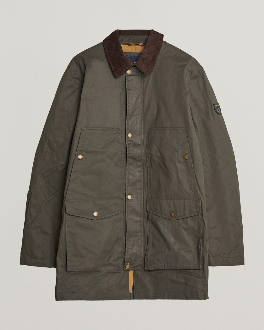 Morris Mac Vax Jacket Olive – Verde