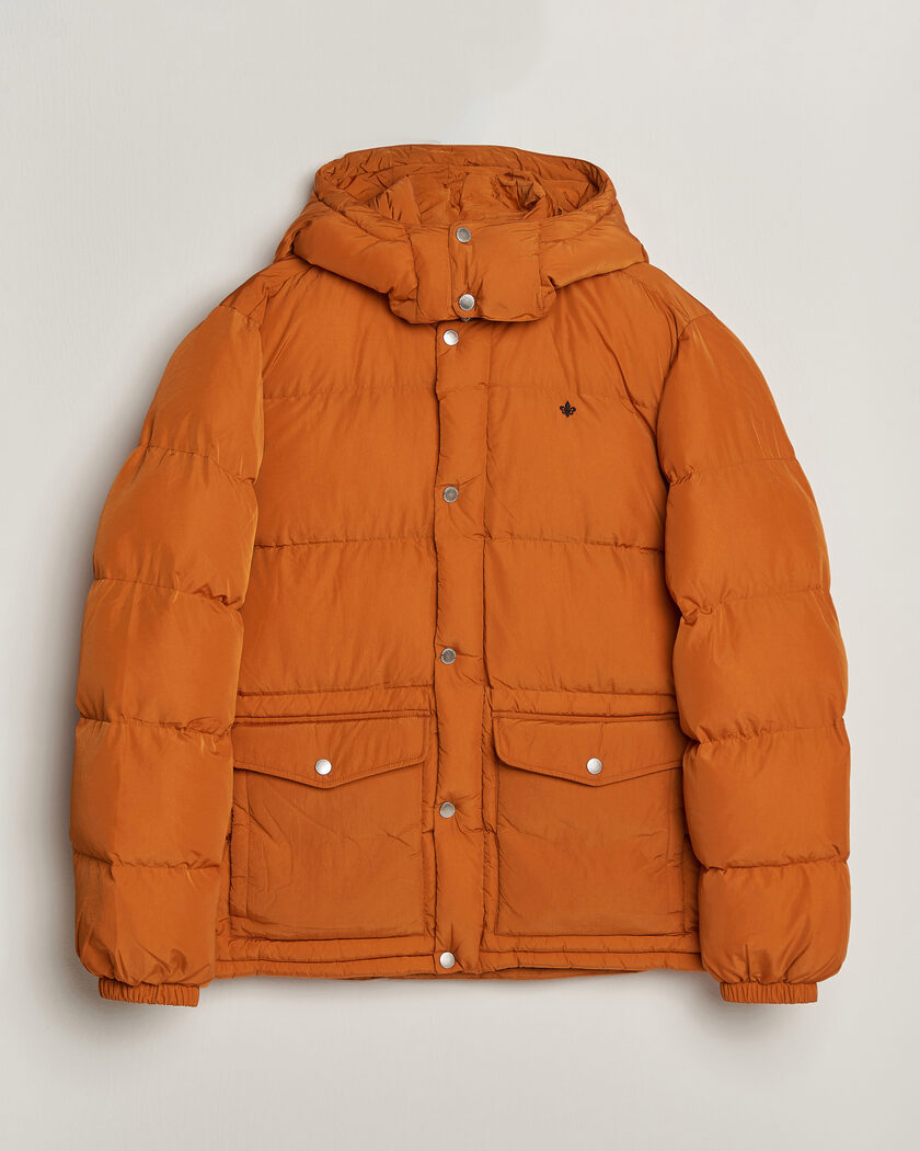Morris Lennox Puffer Jacket Orange – Arancione