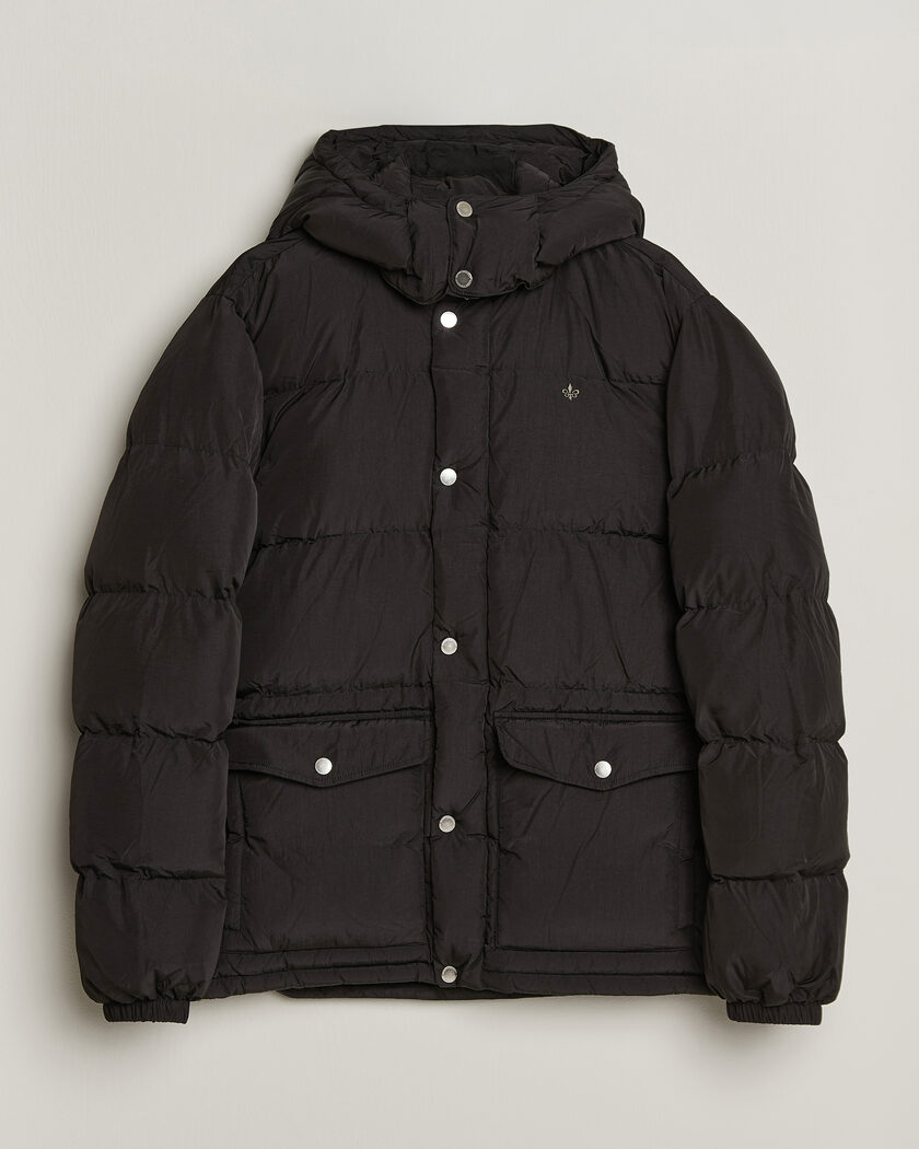 Morris Lennox Puffer Jacket Black – Nero