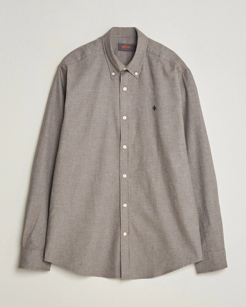Morris Watts Flannel Shirt Grey – Grigio