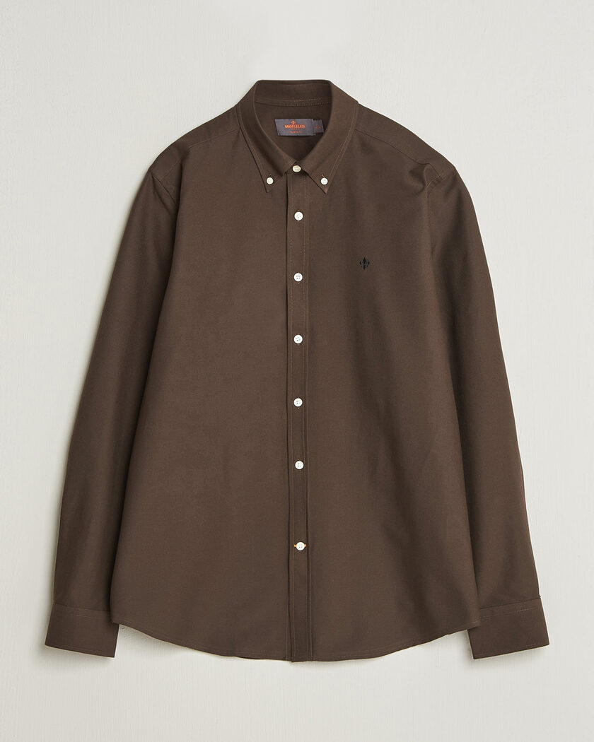 Morris Douglas Oxford Shirt Brown – Marrone