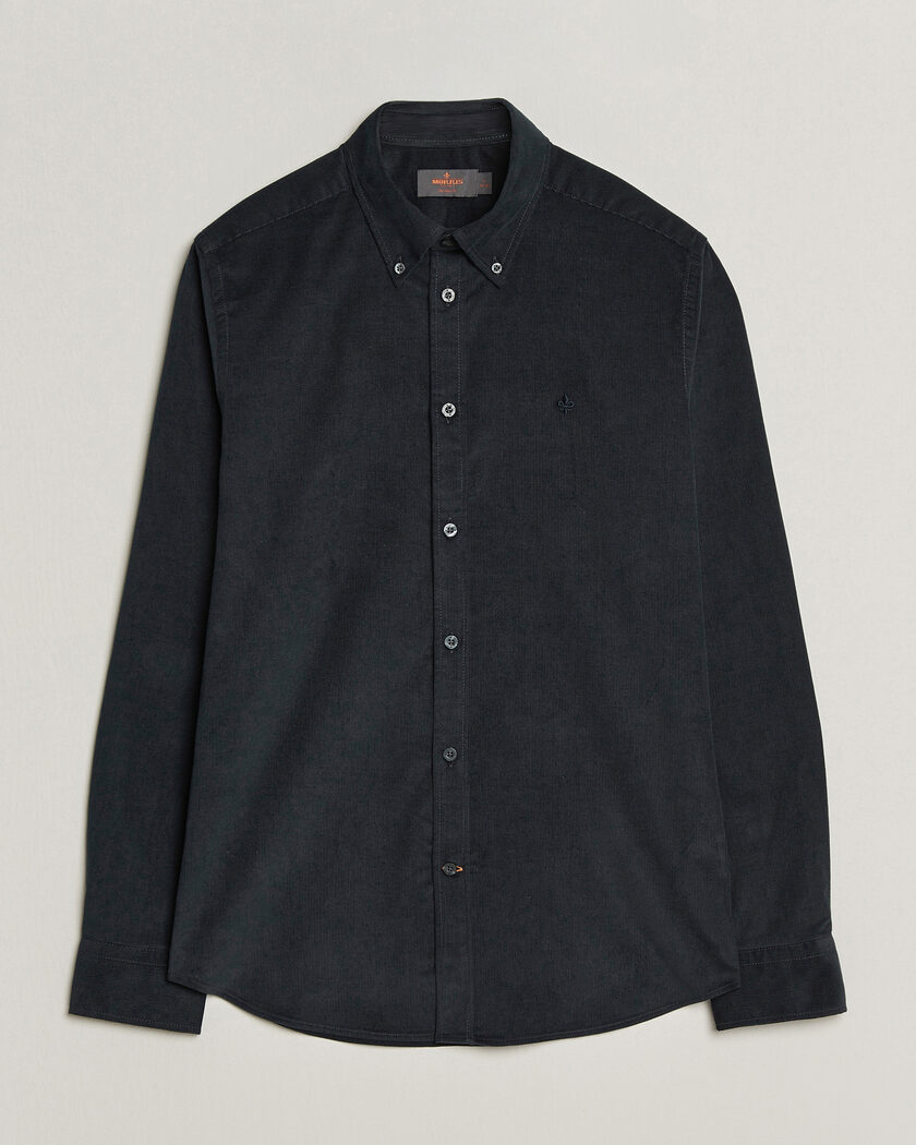 Morris Douglas Cord Shirt Blue – Blu