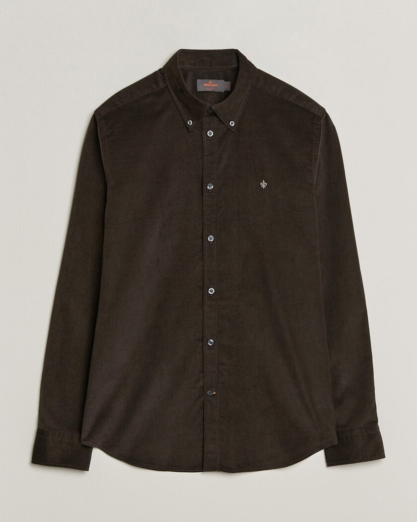  Morris Douglas Cord Shirt Brown – Marrone