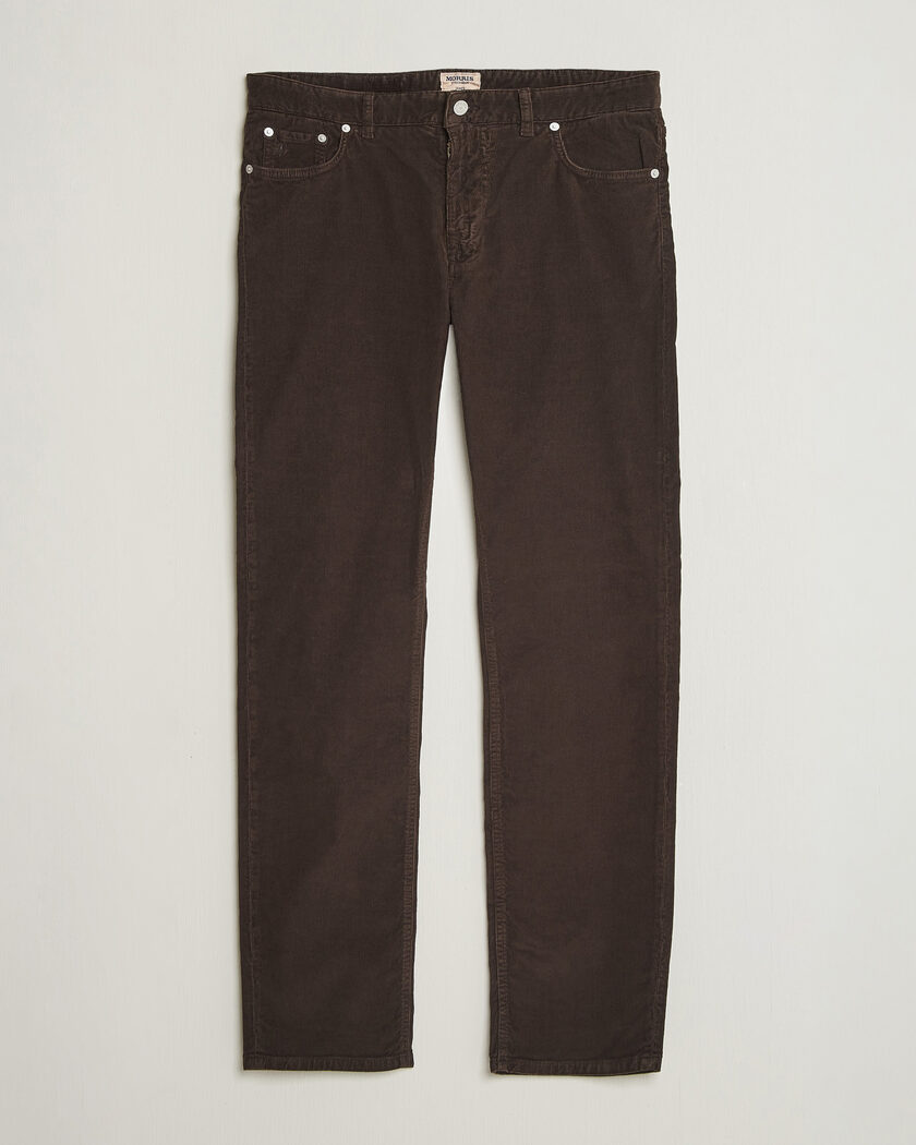 Morris James Cord 5-Pocket Pants Brown – Marrone