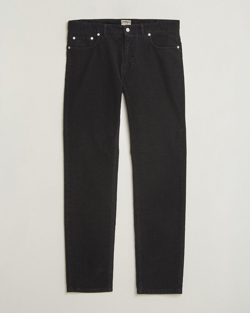 Morris James Cord 5-Pocket Pants Black – Nero