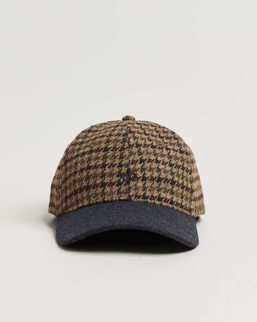 Morris Digby Check Cap Brown – Marrone