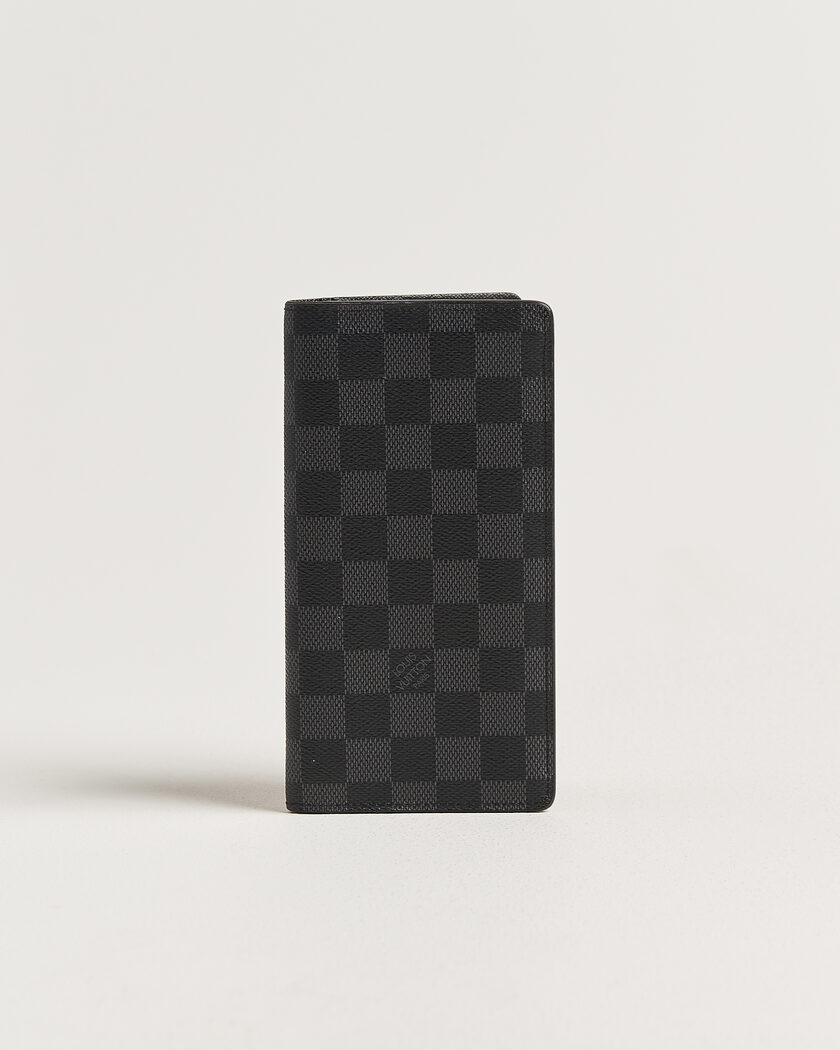 Louis Vuitton Pre-Owned Brazza Wallet Damier Graphite – Grigio
