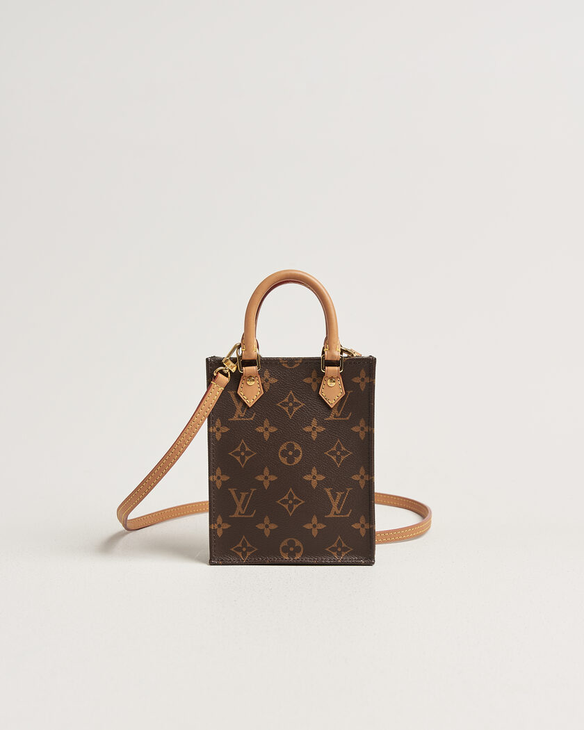 Louis Vuitton Pre-Owned Sac Plat Petit Bandouliére Monogram – Marrone