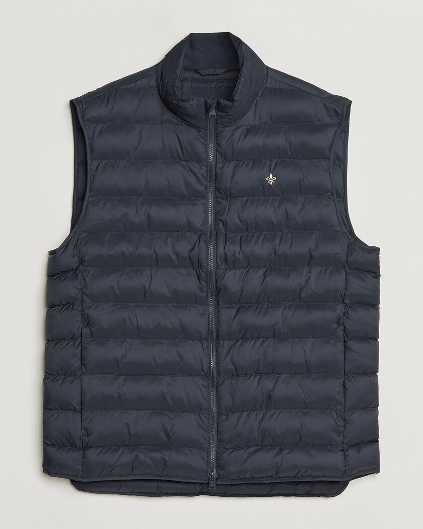 Morris Norfolk Liner Vest Blue – Blu