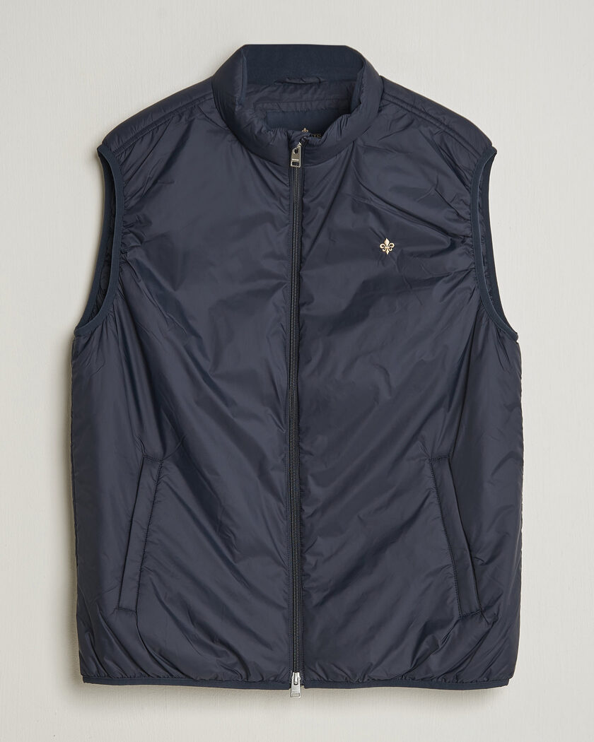 Morris Bradley Padded Vest Blue – Blu