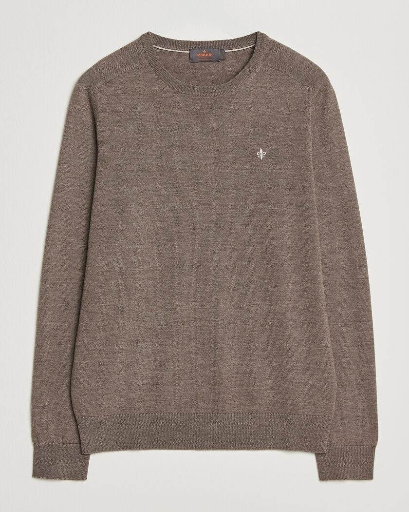 Morris Merino O-Neck Brown – Marrone