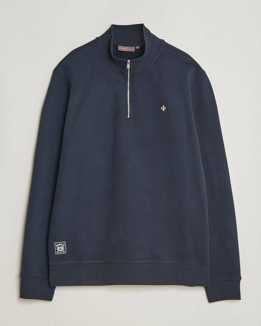 Morris Brandon Lily Half Zip Old Blue – Blu