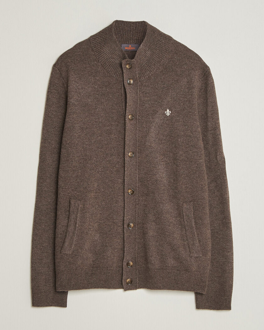 Morris Hertford Button Cardigan Brown – Marrone