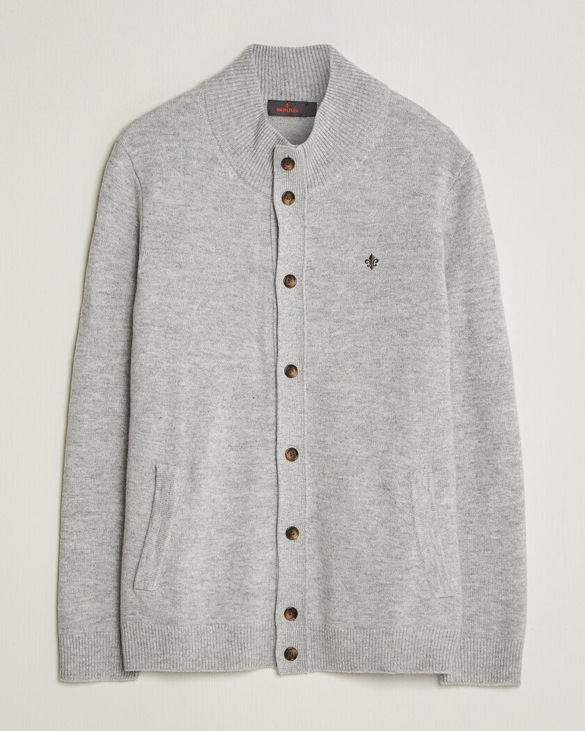 Morris Hertford Button Cardigan Grey – Grigio