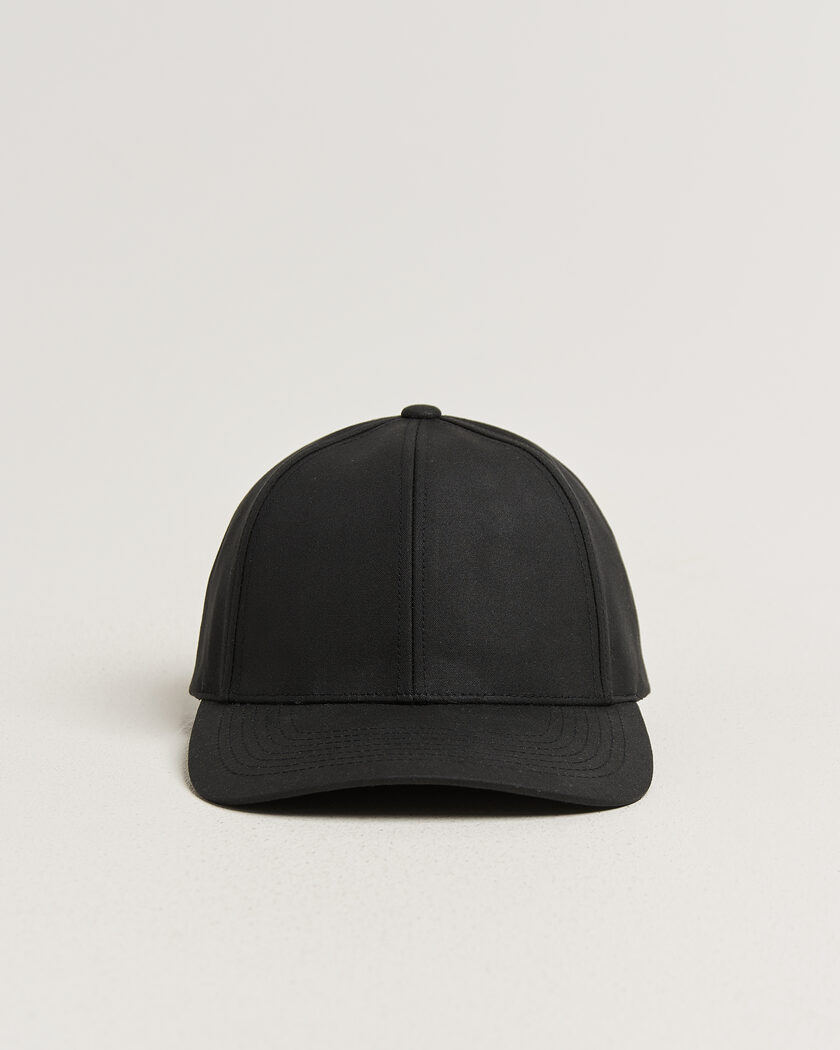 Varsity Headwear Oilskin Baseball Cap Black – Nero