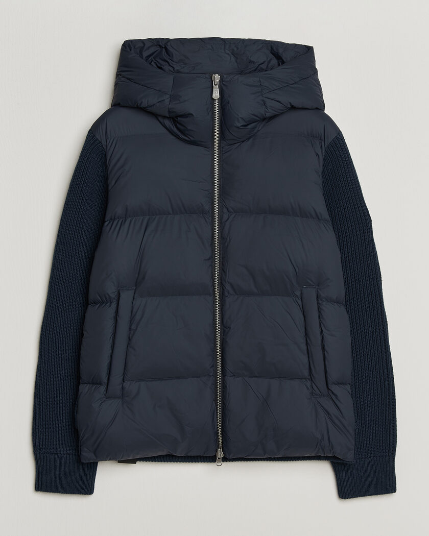 Sail Racing Ridge Hooded Hybrid Jacket Dark Navy – Blu