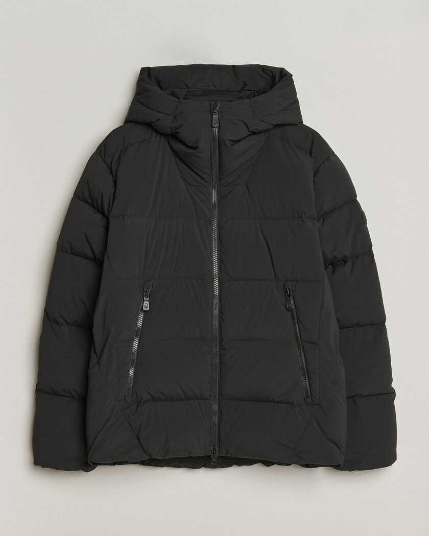 Sail Racing Cloud Stretch Down Hooded Jacket Carbon – Nero