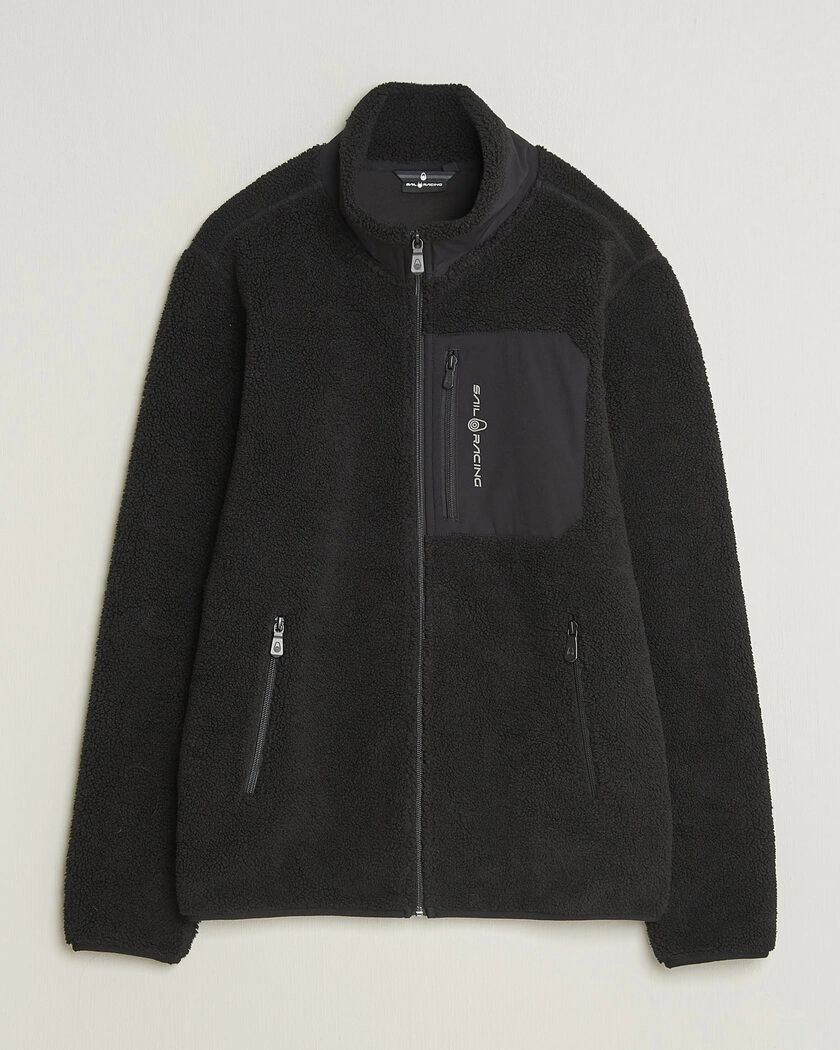 Sail Racing Bowman Pile Full Zip Carbon – Nero