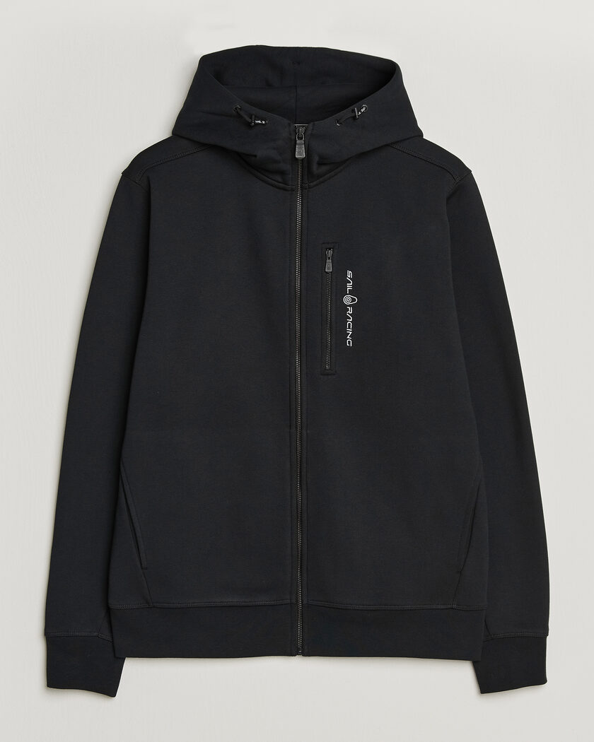 Sail Racing Bowman Full Zip Hoodie Carbon – Nero