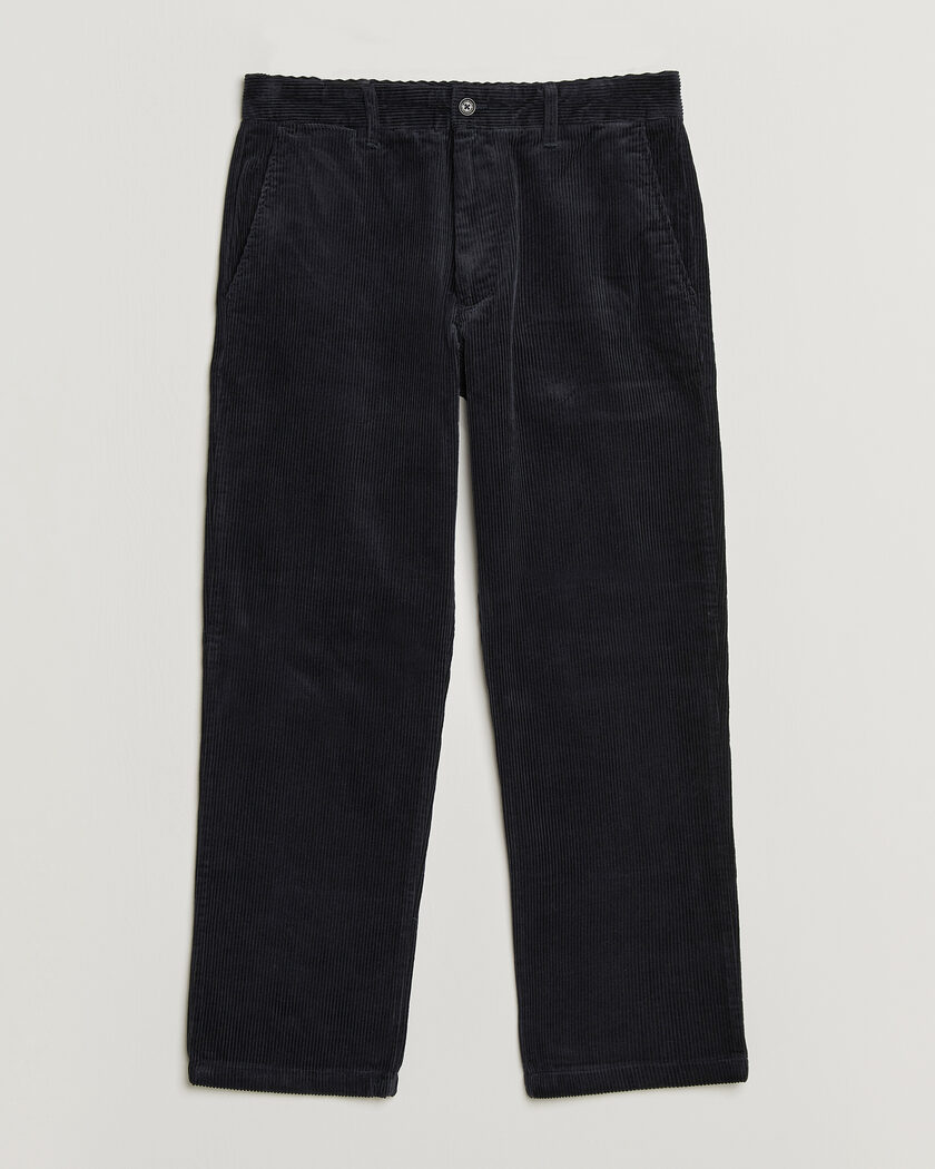 NN07 Aden Regular Fit Corduroy Chinos Deep Navy – Blu