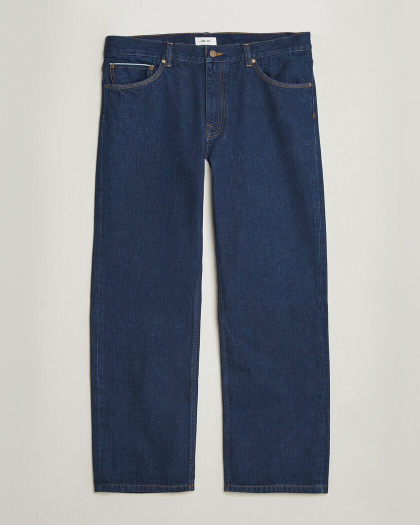 NN07 Otis Selvedge Relaxed Fit Jeans Raw Indigo – Blu