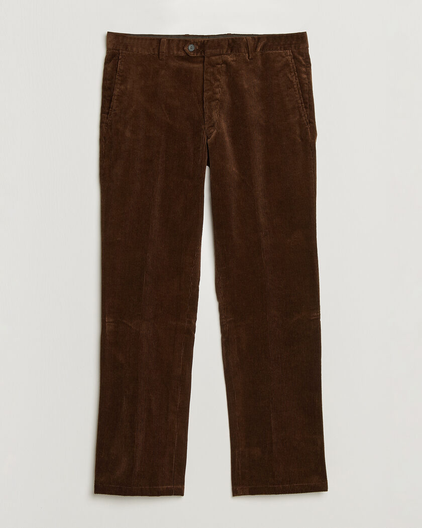 Oscar Jacobson Dandy Corduroy Trousers Brown – Marrone